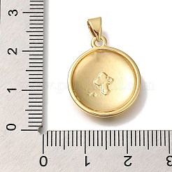 Rack Plating Brass Pendants&nbsp;KK-I720-70G