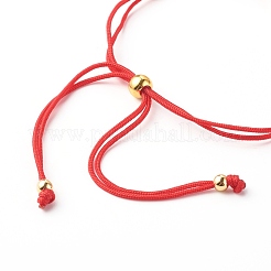 Pearl Beads Adjustable Nylon Thread Cord Bracelets&nbsp;BJEW-JB06397