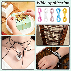 49M 5 Colors Flat PU Leather Cord&nbsp;LC-CL0001-09B