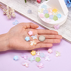 140Pcs 14 Styles Acrylic Resin Beads&nbsp;OACR-TA0001-28