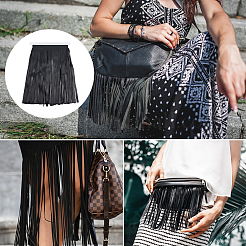 1Pc PU Leather Tassel Ribbon&nbsp;OCOR-FH0001-45