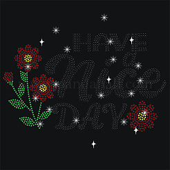 Glass Hotfix Rhinestone&nbsp;DIY-WH0303-377
