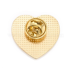 Heart Enamel Pin&nbsp;JEWB-E014-01G-07
