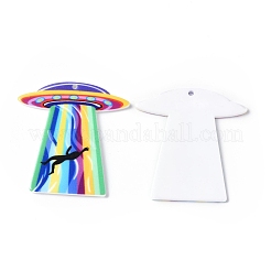 Alien Theme Acrylic Pendants&nbsp;MACR-E013-03C