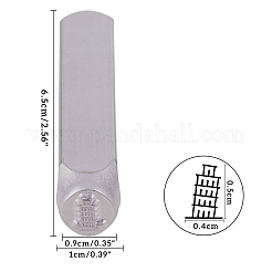 Iron Metal Stamps&nbsp;AJEW-BC0005-55B