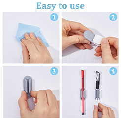 Self-adhesive Silicone Pen Holder&nbsp;AJEW-WH0609-504