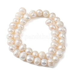 Natural Cultured Freshwater Pearl Beads Strands&nbsp;PEAR-L034-17A