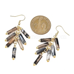 304 Stainless Steel Column Dangle Earrings&nbsp;EJEW-JE06784-02