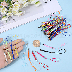 66Pcs 11 Colors Polyester Cord Mobile Straps&nbsp;FIND-GF0006-43