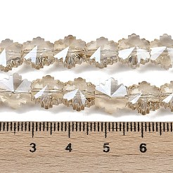 Electroplate Glass Beads Strands&nbsp;EGLA-B011-01A-PL01