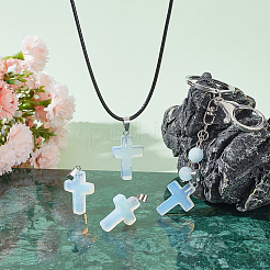 16Pcs Opalite Pendants&nbsp;G-UN0001-15