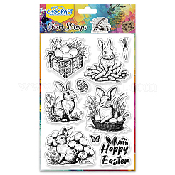 PVC Plastic Clear Stamps&nbsp;DIY-WH0618-0315