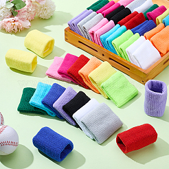 26 Bags 13 Colors Fibre Sports Wristband&nbsp;AJEW-GO0004-11