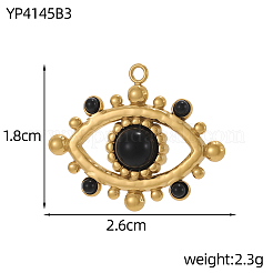304 Stainless Steel Pendants&nbsp;STAS-OY013-52G