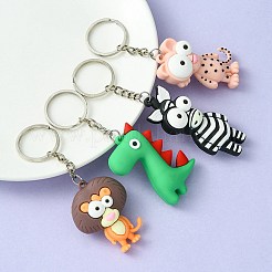 PVC Plastic Pendant Keychain&nbsp;KEYC-YW0001-14