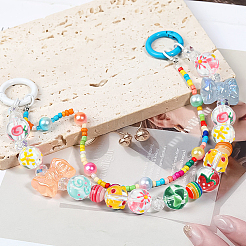 14Pcs 7 Styles Handmade Lampwork Beads&nbsp;LAMP-CJ0001-75
