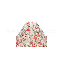 1 Yard Flower Pattern Embroidery Polyester Fabric&nbsp;AJEW-WH0314-473A