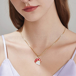 64Pcs 16 Styles Autumn Theme Alloy Enamel Charms&nbsp;ENAM-HY0003-08