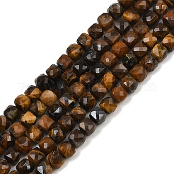 Natural Tiger Eye Beads Strands&nbsp;G-B107-B02-02