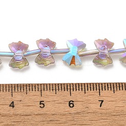 Electroplate Glass Beads&nbsp;EGLA-F163-01-FR02