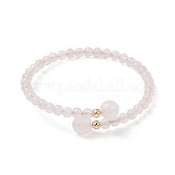 Natural Gemstone Beaded Cuff Bangles&nbsp;BJEW-JB13328