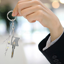 8Pcs Acrylic & Glass Mobile Straps&nbsp;HJEW-SC00145