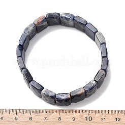 Natural Sodalite Faceted Beaded Stretch Bracelets for Women&nbsp;BJEW-K251-08H