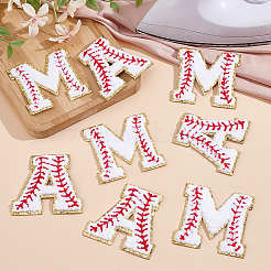 8Pcs 2 Styles Mother's Day Theme Letter Chenille Patches&nbsp;PATC-MA0001-24