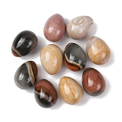 Natural America Picture Jasper Egg Stone&nbsp;G-L654-H06-01