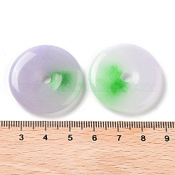 Dyed Natural White Jade Pendants&nbsp;G-Q016-05D-04