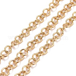PVD Vacuum Plating 304 Stainless Steel Rolo Chains&nbsp;CHS-F011-08C-G