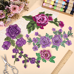 4 Styles Polyester Clothing Patches&nbsp;PATC-HY0001-95B