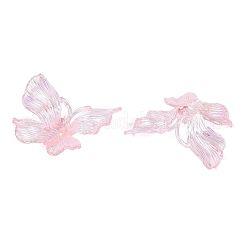 Transparent Plastic Pendants&nbsp;KY-N025-44B