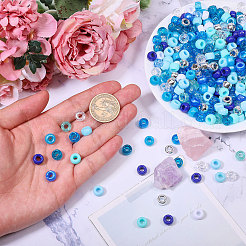 4 Strands 2 Styles Handmade Millefiori Glass Bead Strands&nbsp;KY-CA0001-60