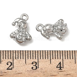 Christmas Alloy Crystal Rhinestone Pendants&nbsp;FIND-L026-01F-P