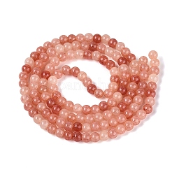 Ombre Effect Dyed Crackle Glass Beads Strands&nbsp;GLAA-Q106-01A-B09