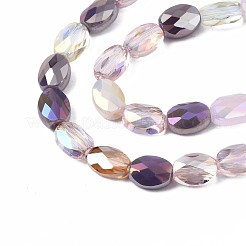 Electroplate Glass Beads Strands&nbsp;EGLA-S194-17A