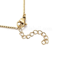 Ion Plating(IP) 304 Stainless Steel Twist Bar Link Chain Bracelet&nbsp;BJEW-K226-04G