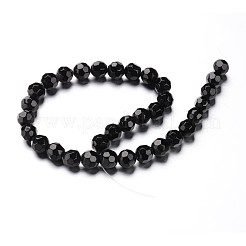 Faceted(32 Facets) Round Glass Bead Strands&nbsp;X-GLAA-M031-02-8mm