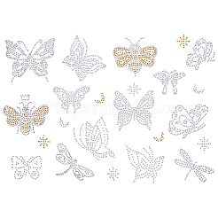 Glitter Hotfix Rhinestone&nbsp;AJEW-WH0651-58A