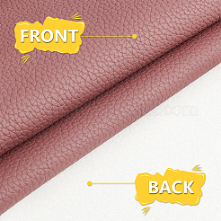 1 Yard Lichee Pattern PVC Leather Fabric&nbsp;AJEW-NB0006-64A