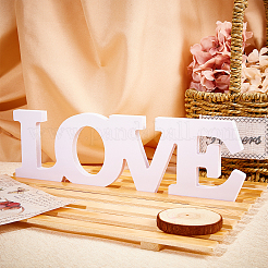 MDF Board Letters for Wedding&nbsp;DJEW-WH0007-45