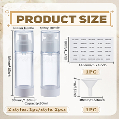 2Pcs Plastic Spray Bottle&nbsp;MRMJ-LP0002-42
