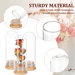 Glass Dome Cover&nbsp;DJEW-WH0034-77C