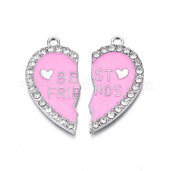 Alloy Enamel Split Pendant&nbsp;ENAM-S130-25F