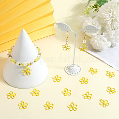 50Pcs Hollow Spray Painted Alloy Pendants&nbsp;FIND-SC0012-27A