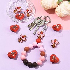 10Pcs 2 Colors Silicone Beads&nbsp;SIL-SZ0004-18