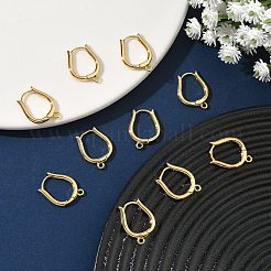 SHEGRACE Brass Hoop Earrings Findings&nbsp;XGR0157G-87G