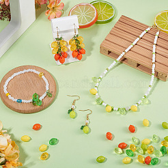 50Pcs Transparent Acrylic Beads&nbsp;TACR-TADJ0001-01B