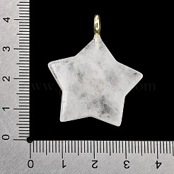 Natural Quartz Crystal Pendants&nbsp;G-Z157-01G-11